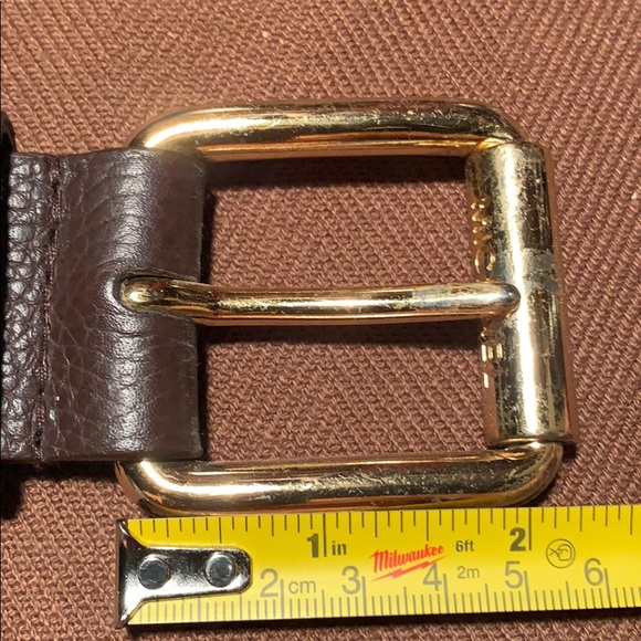 Michael Kors leather inlay/studs belt in EC - Picture 4 of 15